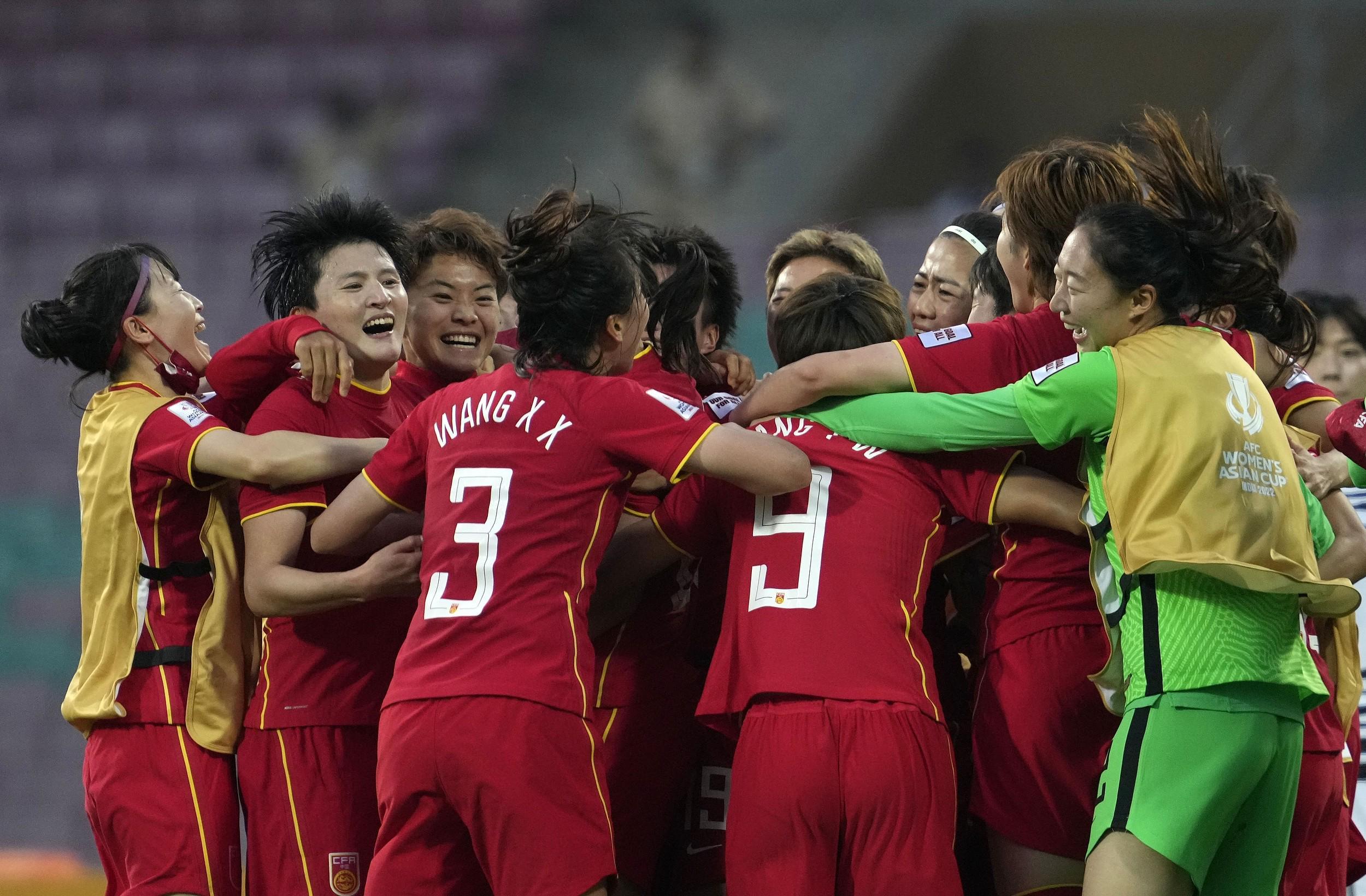 中国国字号球队上次晋级洲际赛场决赛，是22年女足亚洲杯